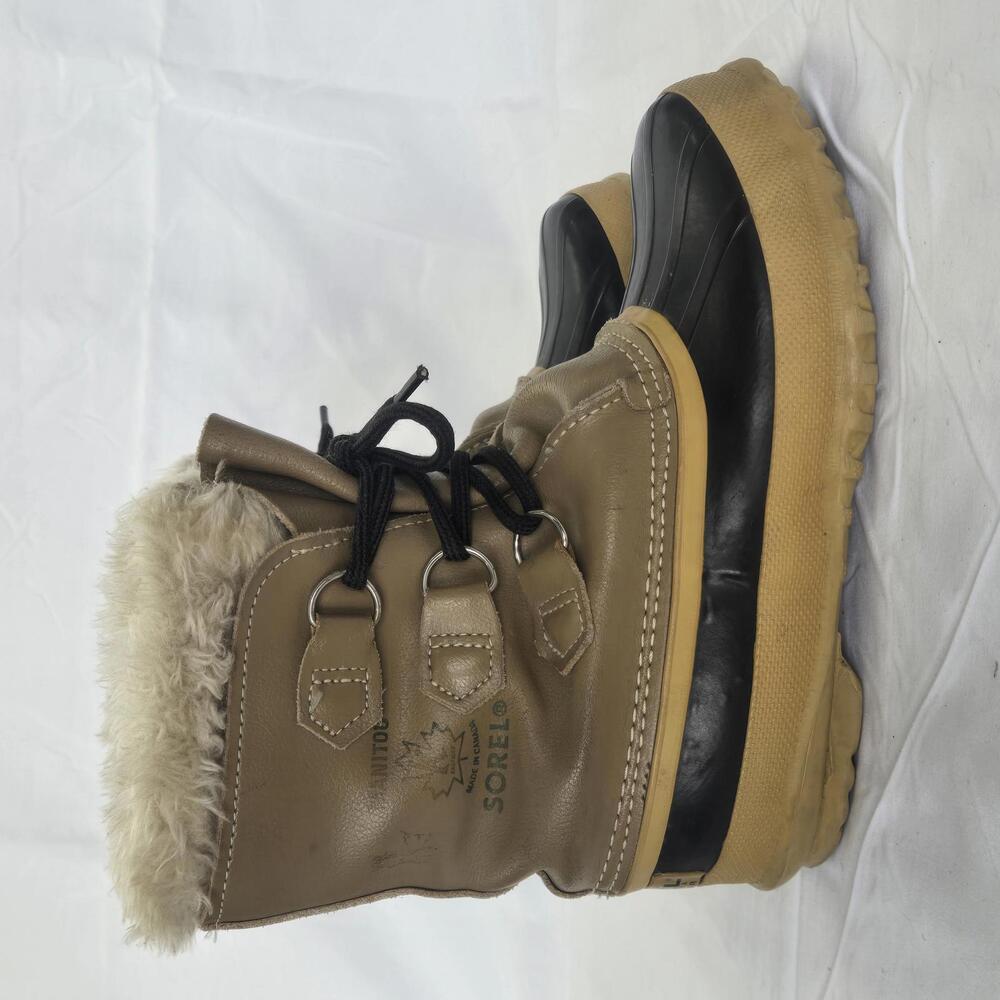 Sorel Manitou Winter Boots Insulated & Waterproof Women's Size 6